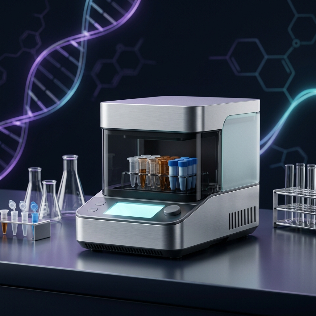 Accuris™ Analytical Balance, 210 grams, readability 0.0001grams, with internal calibration, 230V